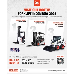 Multico Equipment Indonesia Memperkuat Kehadiran di Forklift Indonesia 2026